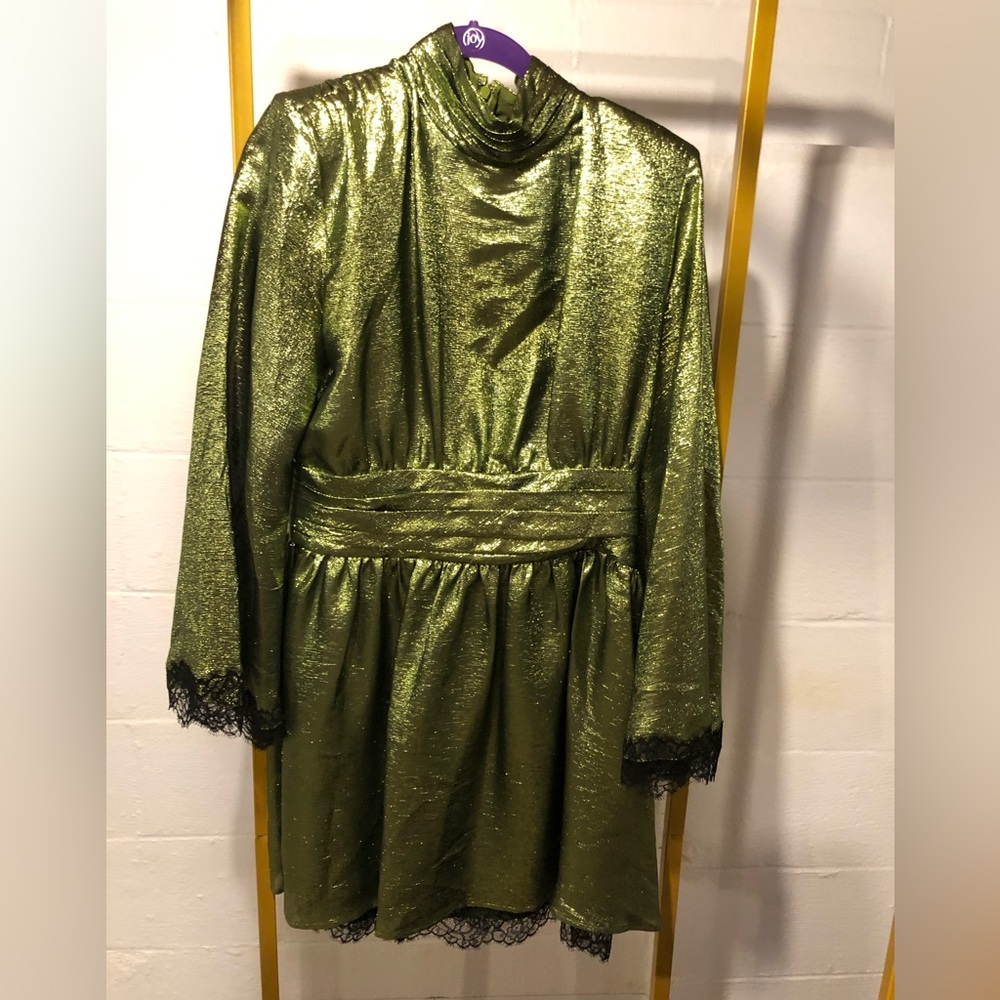 Dundas Turtleneck Mini Dress